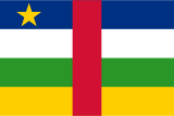 Central African Republic flag 160px PNG