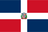 Dominican Republic flag 160px PNG