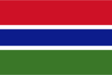 Gambia flag 160px PNG