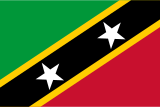 St. Kitts & Nevis flag 160px PNG