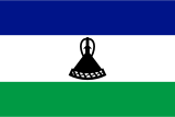 Lesotho flag 160px PNG