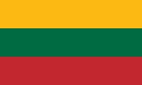 Lithuania flag 160px PNG