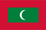 Maldives flag 160px PNG