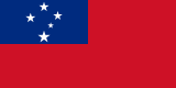 Samoa flag 160px PNG
