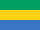 Gabon flag 40px PNG