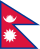 Nepal flag 40px PNG